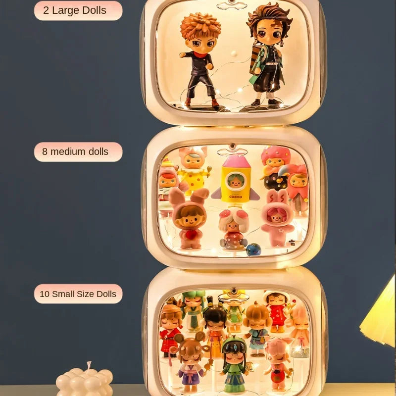 Blind Box Storage Box Pop Mart Transparent Acrylic Display Stand