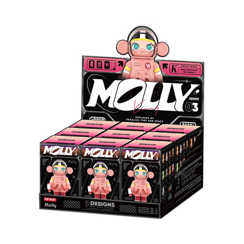 POP MART MEGA SPACE MOLLY 100% SERIES 3 Mystery Box 1PC/9PCS POPMART