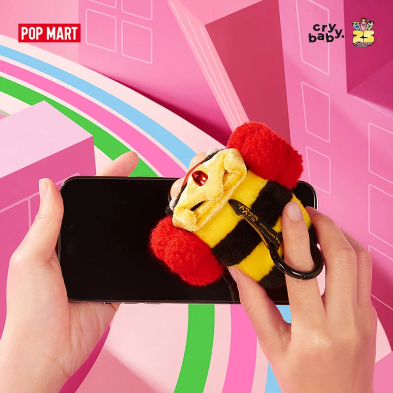 Popmart Crybaby X The Powerpuff Girls Series Plush Blind Box Toys